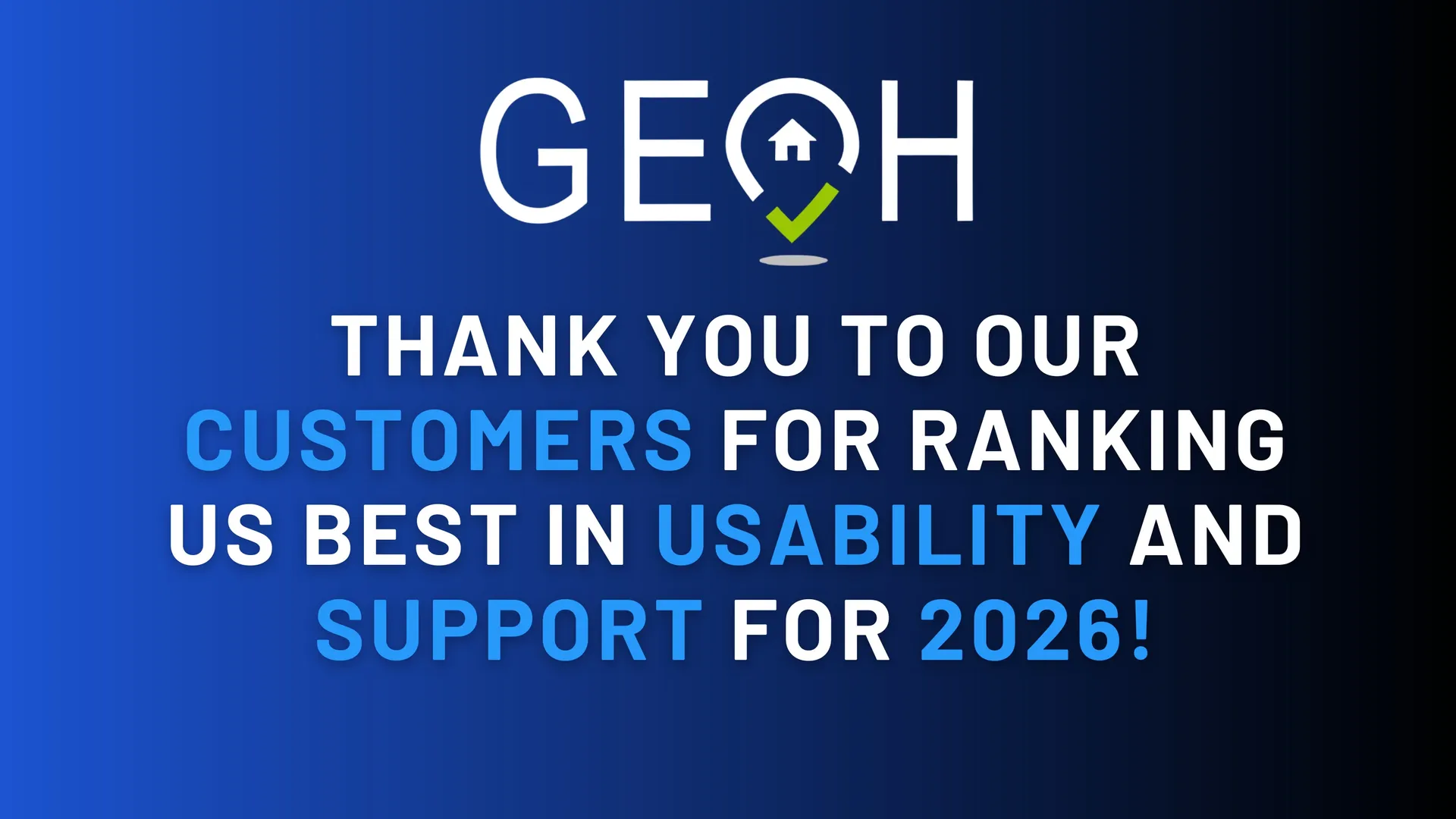 Thank You to Our Customers - Best in Usability and Support 2026